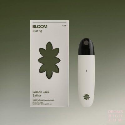 Lemon Jack 1000mg All-In-One Vape Pen by Bloom obtain high